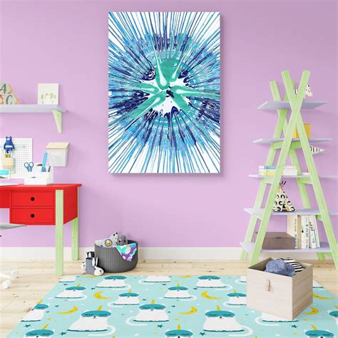 Pitaara Box Modern Jackson Pollock Style D3 | Peel & Stick Vinyl Wall ...