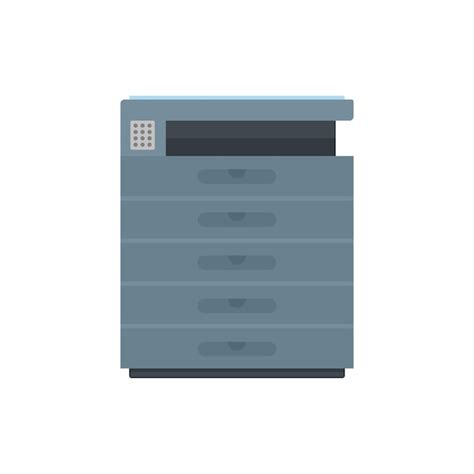 Xerox-Symbol Flache Illustration des Xerox-Vektorsymbols für das Web ...