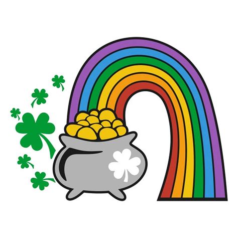 Printable Rainbow Pot Of Gold