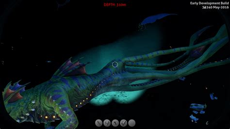 Sea Dragon - Tentacle Animations while moving : subnautica