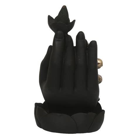 Lord Ganesha Smoke Backflow Cone Incense Holder Decorative Showpiece ...