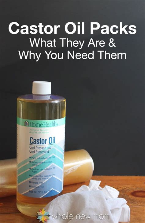 natural remedies using castor oil