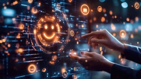 Digital customer satisfaction analysis | Premium AI-generated image
