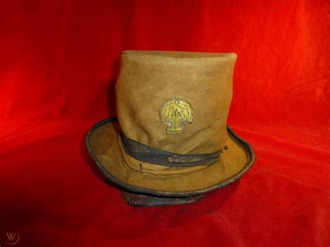 CIVIL WAR SOUTH CAROLINA VETERAN'S CONFEDERATE REUNION BROWN CLOTH TOP ...