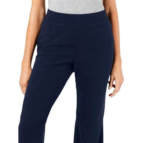 Karen Scott Women's Sport Microfleece Pants Blue Size 2 Extra Large - Tanga