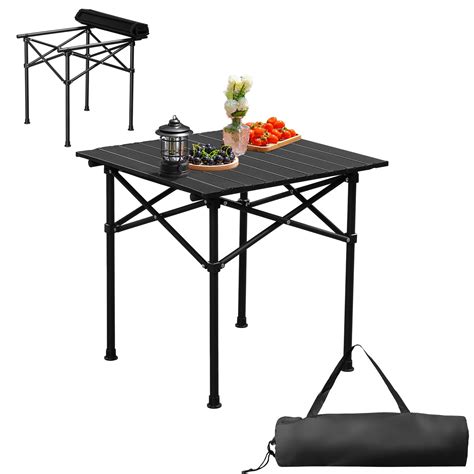Zimtown 20" Carbon Steel Camping Table, Protable Ultralight Collapsible ...
