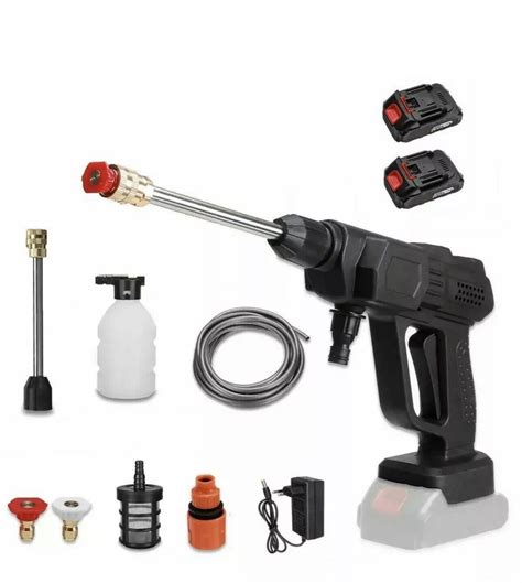 WIRELESS MINI PRESSURE WASHER + 2 BATTERIES, SKU:431 - Trade.Adamanta.eu