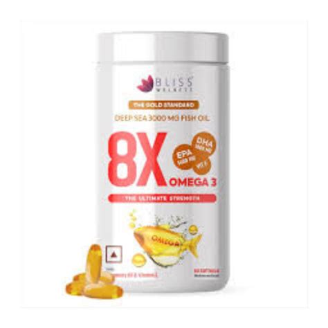 Bliss Welness 8X Strength Omega-3 Fish Oil: Why High-Strength Omega-3