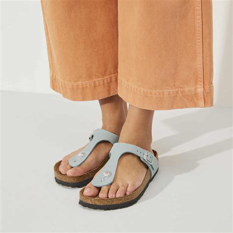 Gizeh Soft Footbed Nubuck Leather– BIRKENSTOCK