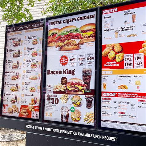 Burger King Menu Secret