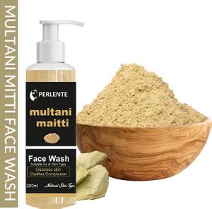 PERLENTE Multani Mitti For Oliy Skin Redient Face Remove Dir-ts ...