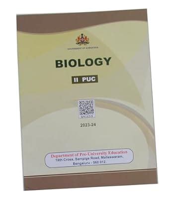 Shyamaraj Combo Pack:- Karnataka 2nd PUC Biology Text Book (Reduced ...