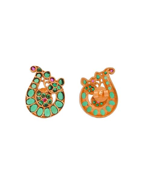 Buy Green Shanka Stud Online - Ishhaara