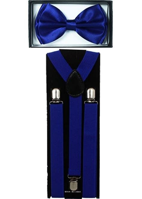 Buy SUSPENDERS and BOW TIE COMBO SET-Tuxedo Classic Fashion Suspender ...