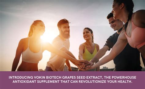 Vokin Biotech Natural Grapes Seed Extract Support Immune System and ...