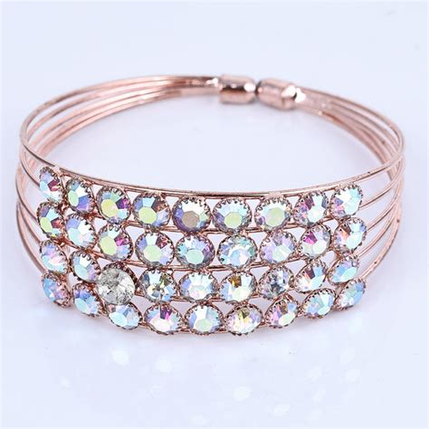 Sukkhi Graceful Rose Gold Plated Bracelet For Women - Sukkhi.com