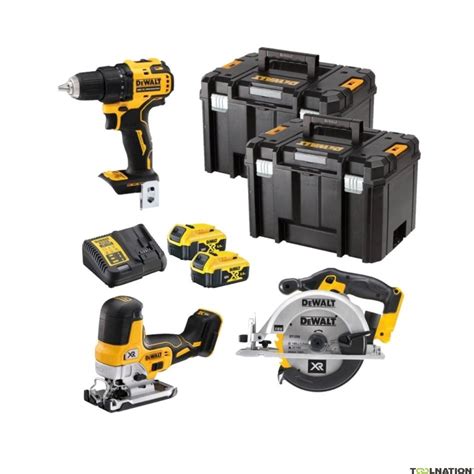 DeWalt DCK390P2T-QW Comboset 18V 5.0Ah - Cordless drill DCD708 ...