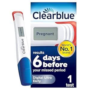 Clearblue Digital Ultra Early Pregnancy Test : Amazon.in: Health ...