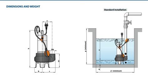 Buy VORTEX Submersible pumps for sewage water VX 10/35-N V.230/60HZ. 5m ...