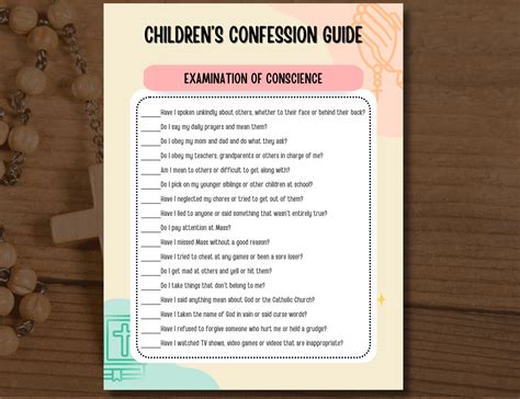 Children's Confession Guide | Helping Catholic Kids Prepare for ...