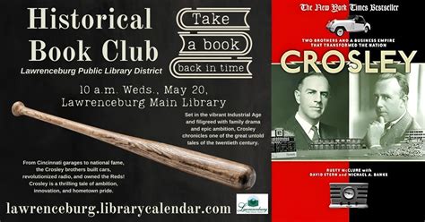 Historical Book Club: Crosley: Two Brothers and a Business Empire that ...