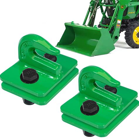 Buy Digank 3/8 in Tractor Bucket Hooks 2 Pack Breaking Strength 18,000 ...