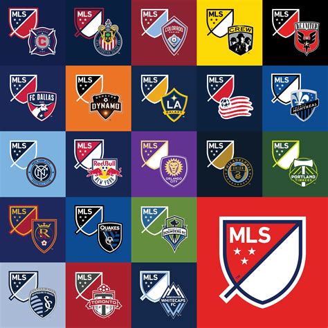 MLS logos | Mls teams, Major league soccer, Soccer kits