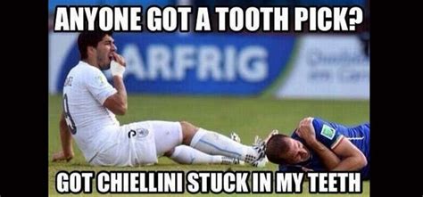 Suarez Biting An Italian Player: This Is How The Internet Reacts