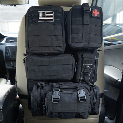 BXBXHD Universal Tactical Car Seat Back Organizer India | Ubuy