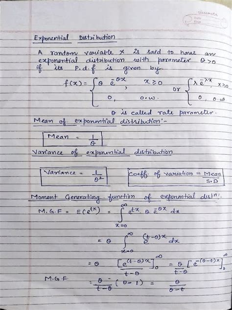 Image result for Exponential Distribution PDF Formula