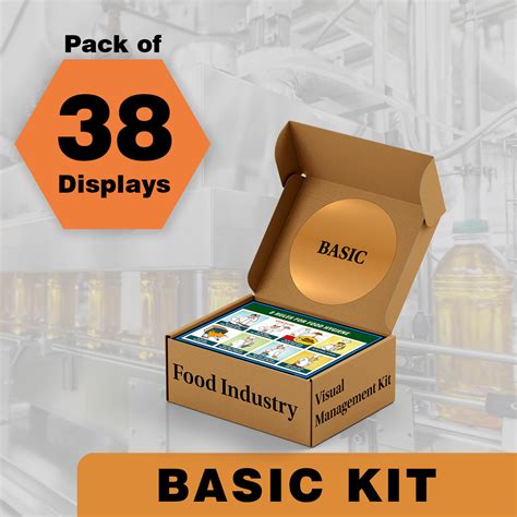 Food Visual Management Kit – Basic Kit for Food Safet – VisualMitra LLP