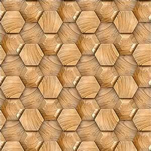 LS Graphics 3D Hexagon Pattern Self Adhesive Wallpaper Peel & Stick ...