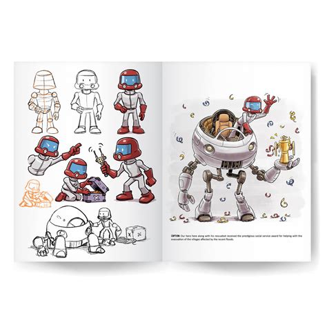 Robots and other Drawings - Artbook 01 – SketchedUp20