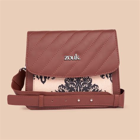 Mughal Motif Print Beyond Basic Sling Bag