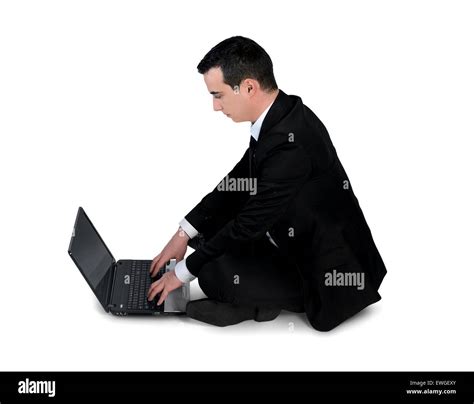 Business Man Using Computer Image 的图像结果