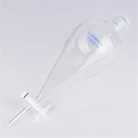 Buy Labasics Conical Separatory Funnel, 1000 ml Heavy Wall Borosilicate ...