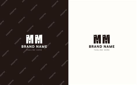 Premium Vector | MM letters vector logo design