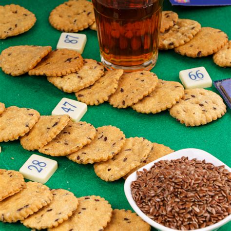 Wheat Mathri - Baked with Flax Seeds