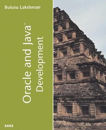 Oracle and Java Development : Lakshman, Bulusu: Amazon.in: Books