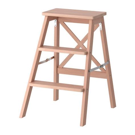 Ikea BEKVÄM Stepladder, 3 Steps, beech63 cm (24 3/4 ") : Amazon.in ...