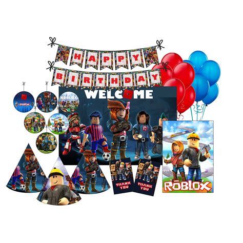 Tổ chức tiệc roblox party decorations với những ý tưởng độc đáo