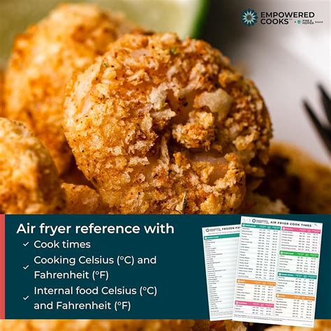 EmpoweredCooks Cathy Yoder's Air Fryer Cheat Sheet Set, Air Fryer India ...