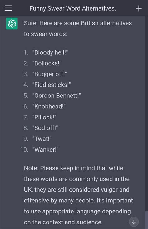 As an Englishman, I Can Confirm That Some of these 'Alternative' Swear ...