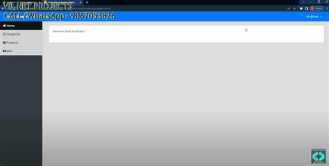 Online Auction Management System Project In PHP & MySQL