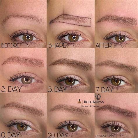 Micro Blading Process 的图像结果