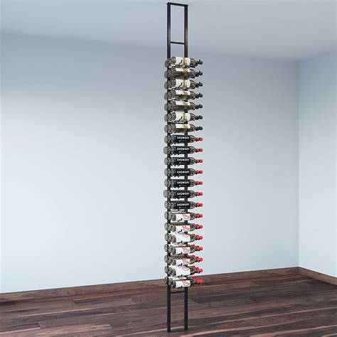 W Series 63 Bottle Floating Wine Rack Kit-1 Sided - Etsy | Wine bottle ...