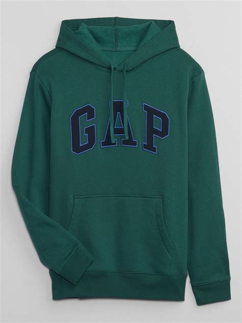 Gap logo zip hoodie online