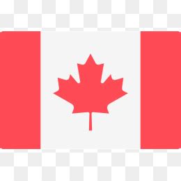 彩色卡通加拿大国旗标签素材免费下载 - 觅知网