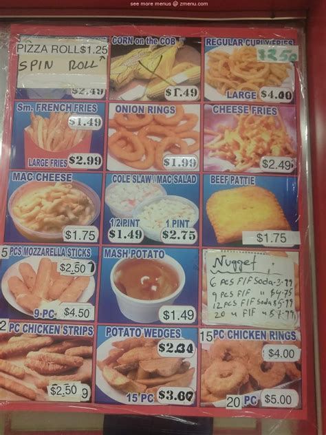 Online Menu of Jezif Fried Chicken Restaurant, Irvington, New Jersey ...