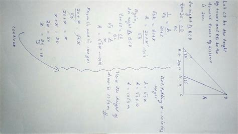 Angle of elevator to the tower os 30 degree and moved towards tower of ...